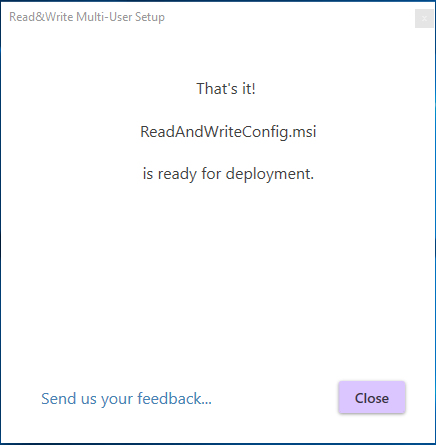 Setup screen showing the no sign-in option